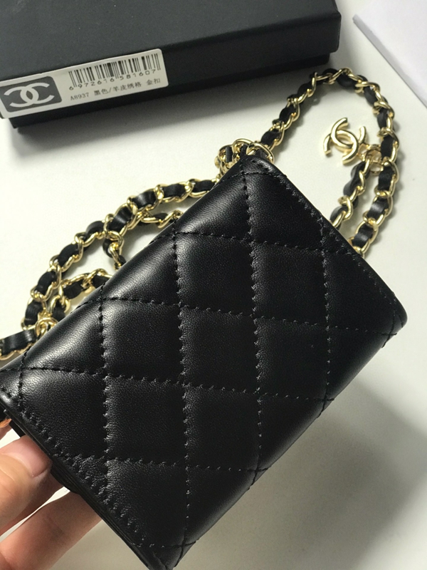 コピーシャネル激安財布角部分ディテール